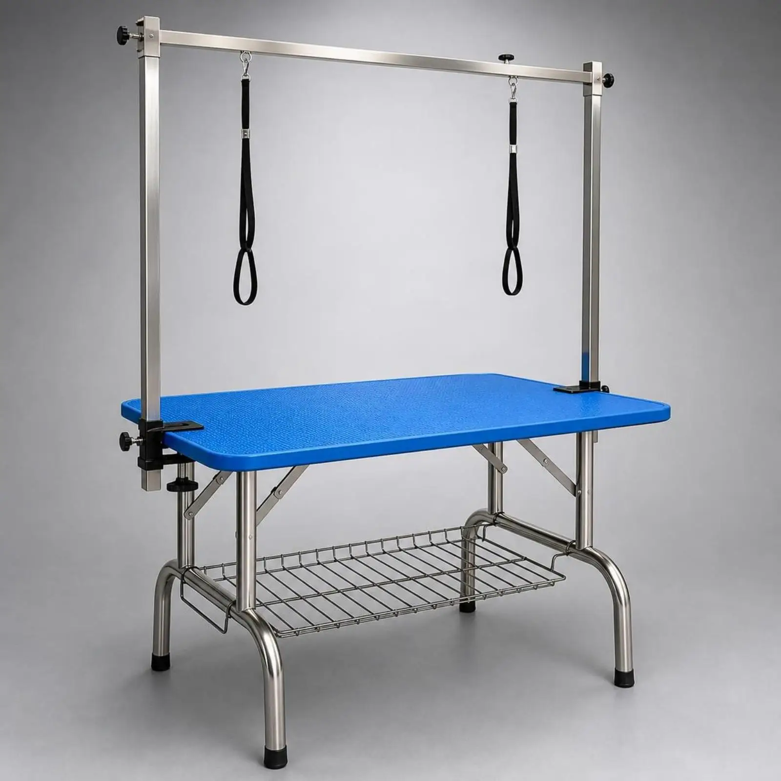 Grooming Table with Arm Adjustable Dog Grooming Table Foldable Folding for Home, Salon