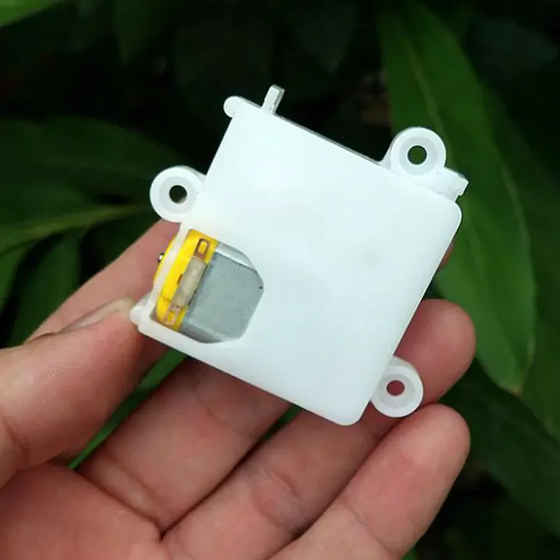 Micro Worm Gearbox Gear Motor DC 3V-5V 250RPM Slow Speed Swing Arm Plastic Gearbox DIY Toy Accessories Model