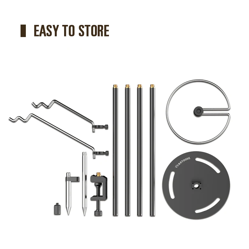 

Outdoor Aluminum Alloy Folding Multi-purpose Folding Rack Camping Stand