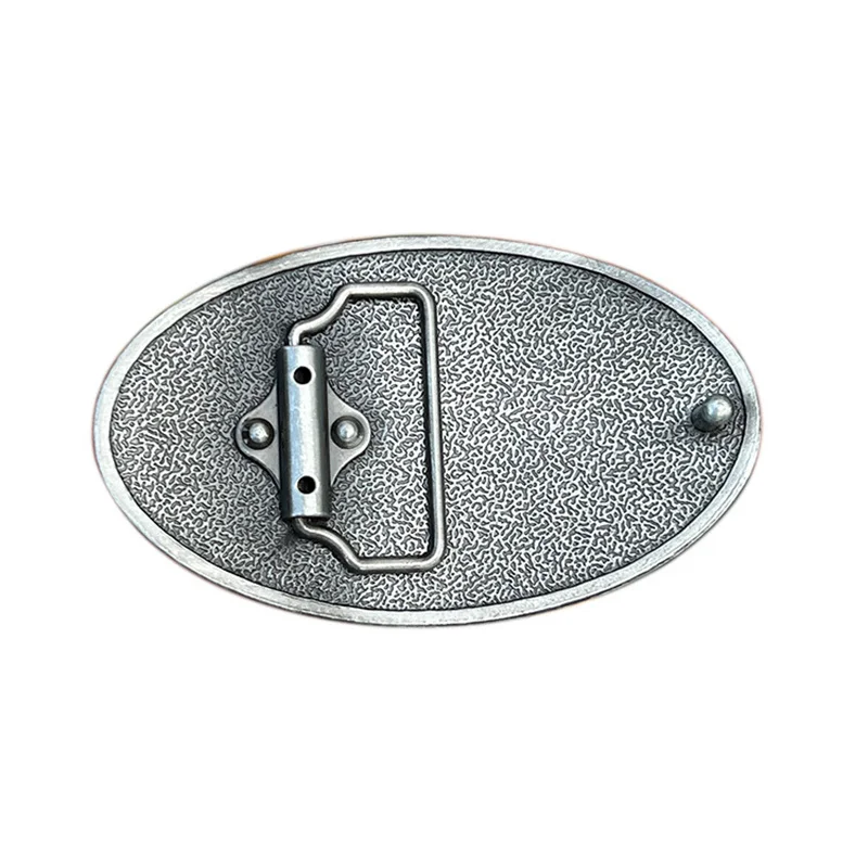 Pete Calter trucker belt buckle Western style