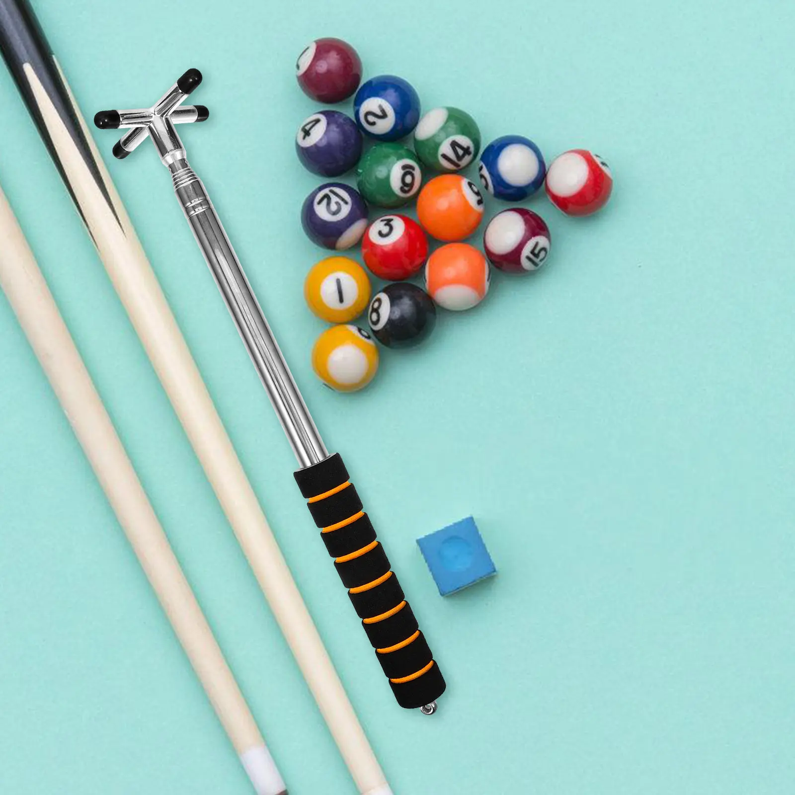 

Держатель для бильярдного кия Snooker Bridge: Оригинальный дизайн для дома, вечеринок, клубов. Подставка для кия. Аксессуары для бильярда.