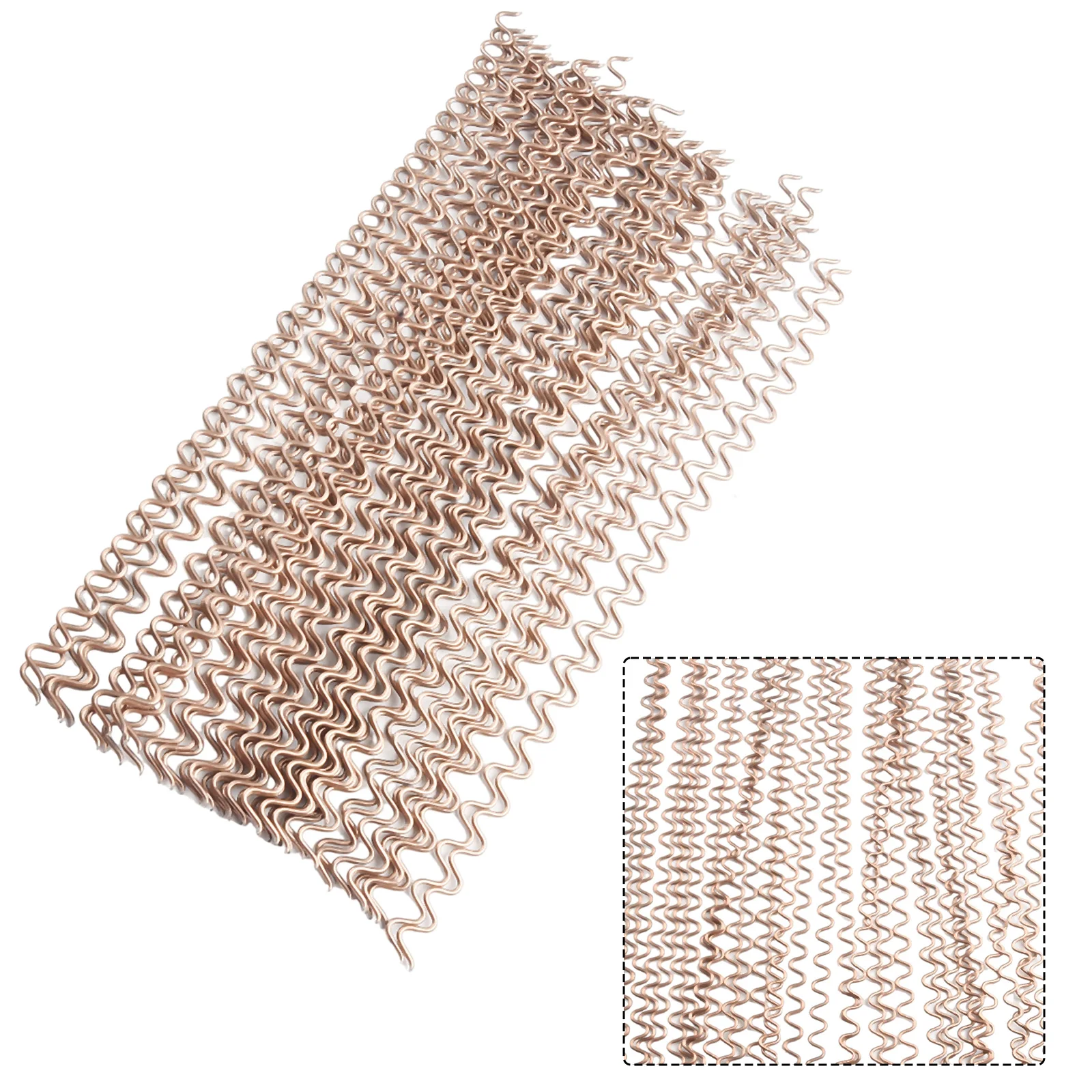 50/100pcs 320mm To 335mm Spot Welding Electrodes Wave Wires Spotter Consumable For Car Body Repair Dent Puller Car Repair Tools