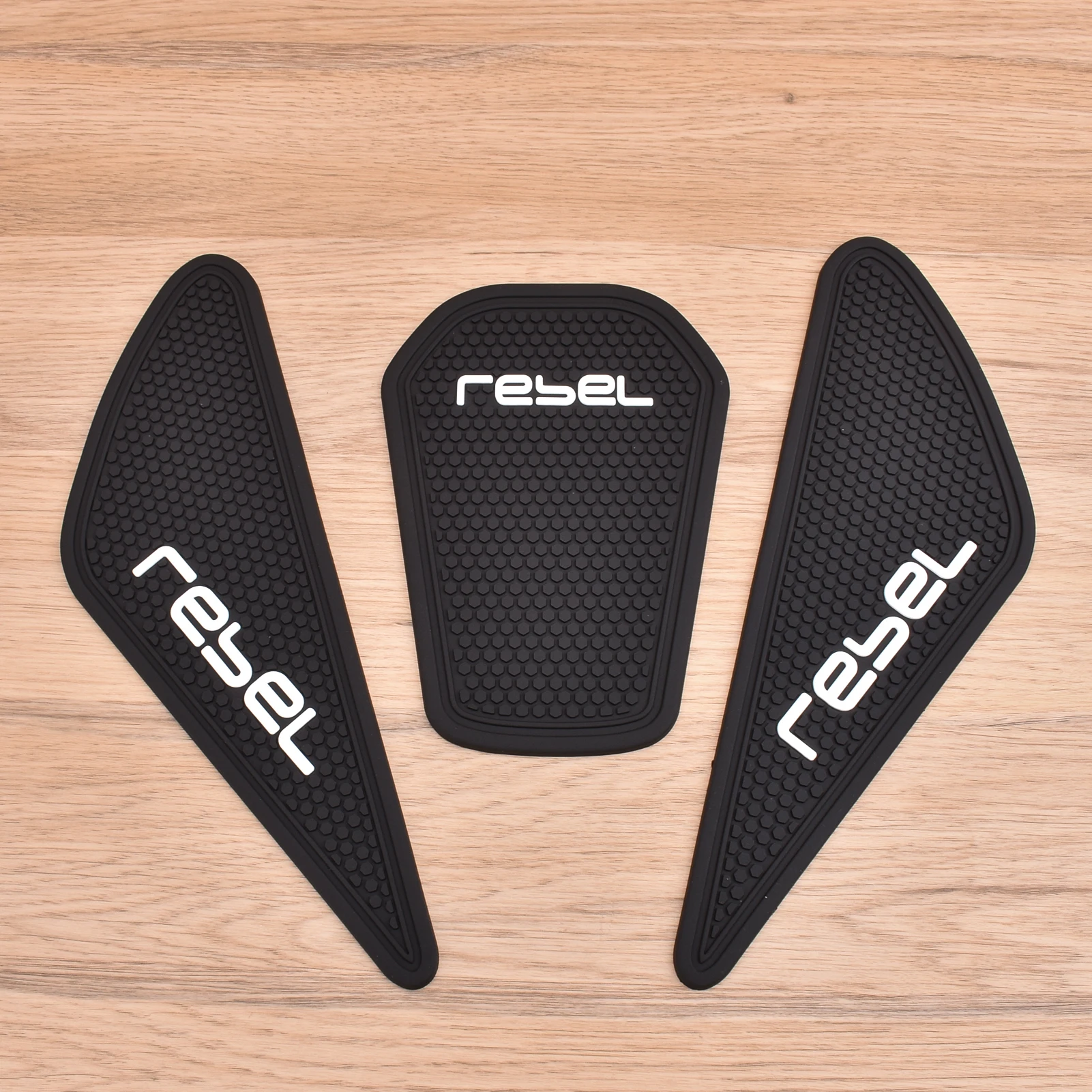  لهوندا المتمردين سم CMX 300 500 2017-2024 خزان للدراجة النارية المطاط ملصق حامي غمد الركبة خزان وسادة قبضة ملصق مائي اكسسوارات #5