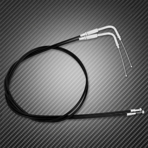 Imagen 2 del producto Cable de embrague de acelerador de motocicleta 90 100 110 120 130 150cm cables de acero línea de embrague para Harley Sportster XL Touring Dyna Softail