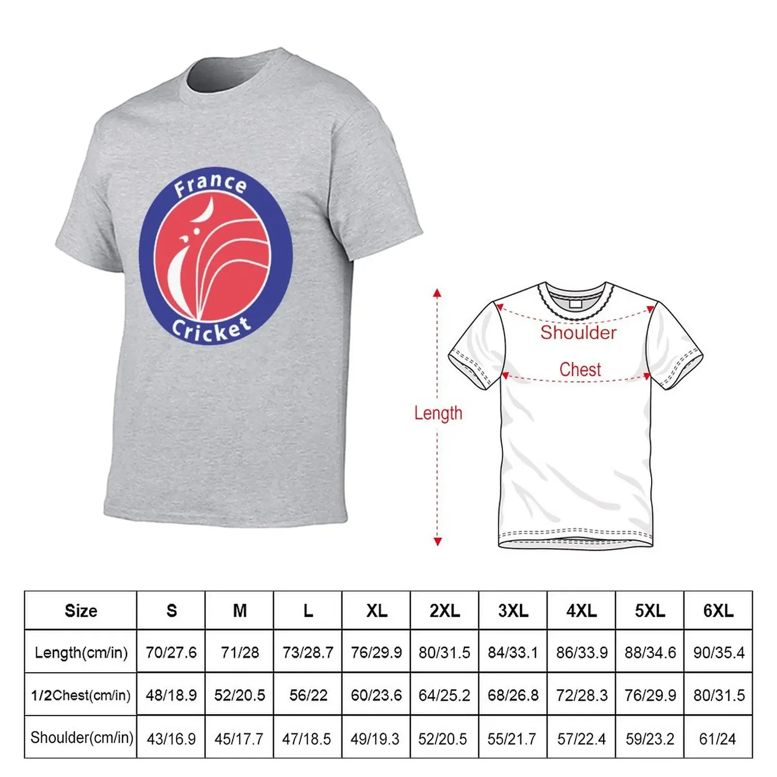 New France Cricket Association T-Shirt shirts graphic tees plus sizes plain t shirt men