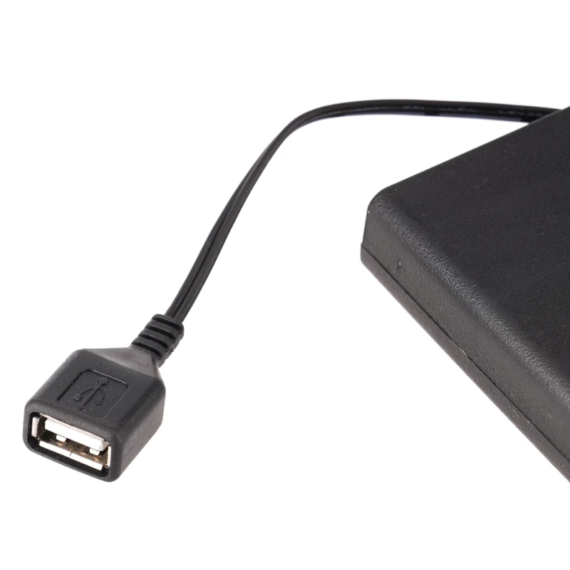 E9LB 2/3/4/6/8 gniazdo uchwyt baterii AA futerał do przechowywania portem USB do klocków konstrukcyjnych zestaw oświetlenia
