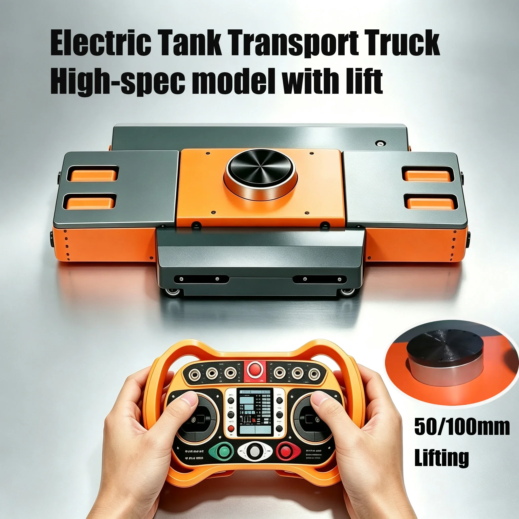 Lifting 50/100mm Industrial Heavy Duty Machine Moving Skate Dolly Remote Control Electric Machinery Mover Cargo Dolly 20/35/60T