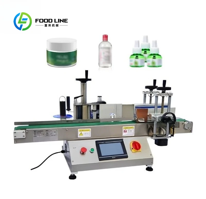 Customized size Automatic Labeler with Conveyor | Full Production Line Integration Ready