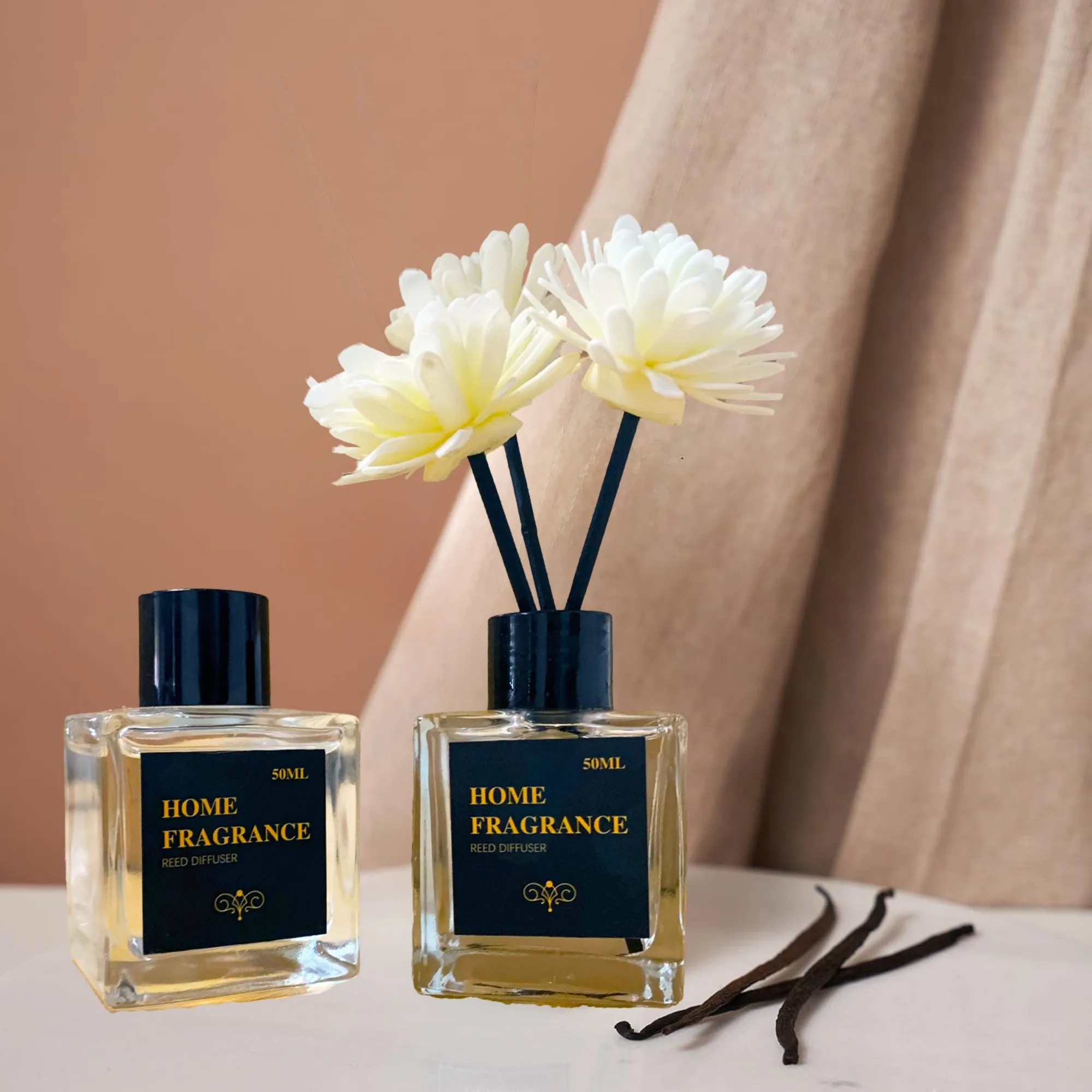 

Новый 50 мл тростниковый диффузор лечебный аромат Hilton Shangri-La отель ротанг ароматерапия освежитель воздуха домашние духи эфирное масло