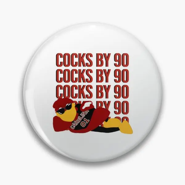 Cocky With Sunglasses Cocks By 90  Soft Button Pin Hat Creative Lover Women Lapel Pin Badge Brooch Cute Jewelry Cartoon Funny