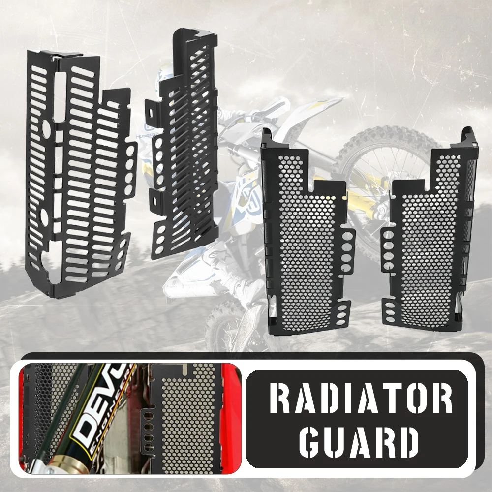For Suzuki DRZ400E DRZ400S DRZ400SM DRZ400 DRZ 400 E S SM RM250 RM125 Radiator Guard Protection Grille Cover Parts RM 125 250
