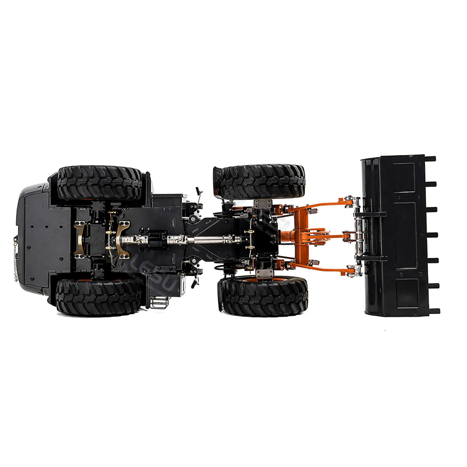 

1/14 LESU RC Гидравлический погрузчик Aoue WA100M-8 4X4 Металлический RTR RC Замок оси Звук Свет ST8 Радиостроительная машина для влюбленных