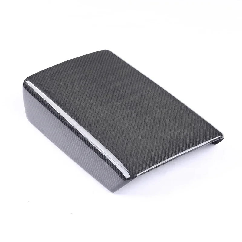 Real Carbon Fiber for Tesla Model 3 Y 3+ Armrest Box Cover 3K 240G Handmade Central Armrest Box Shell New Model3 Highland 2024