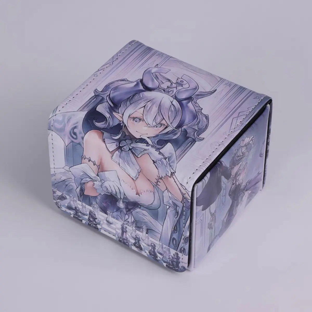 Yu-Gi-Oh! TCG OCG Cards Deck Box Yugioh Figure Tearlaments Arianna Labrynth Protector Case Pu Leather Collection Storage Box100+