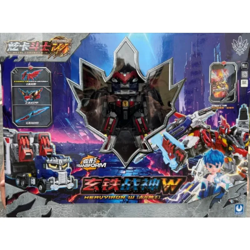 In Stock Authentic Shining Color Card Warrior Season 3 Revised Red Lord Integration Transforming Robot Action Figure