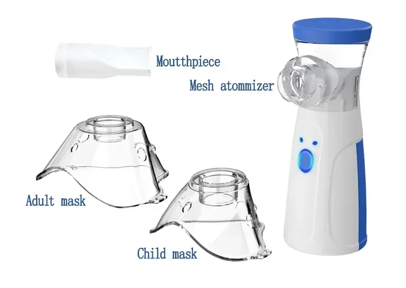 Household Home Use Medicals Device Ultrasonics Mini Nebulizers Inhalers Machine For Kids Hospitals Portable Meshs Nebulizers