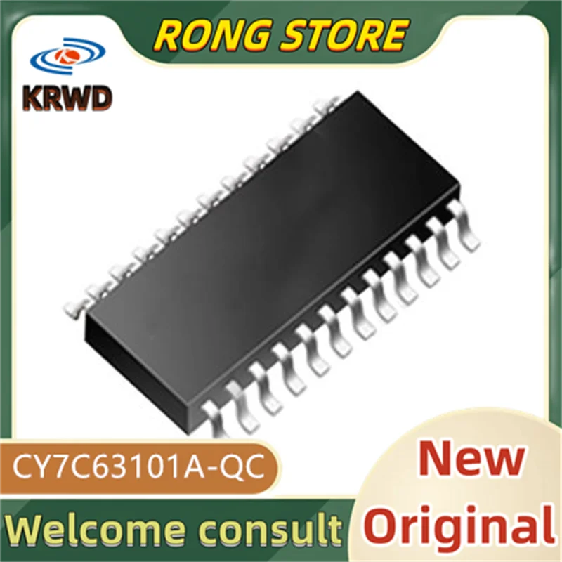 

3PCS New and original CY7C63101A-QC CY7C63101A-Q CY7C63101A QSOP24