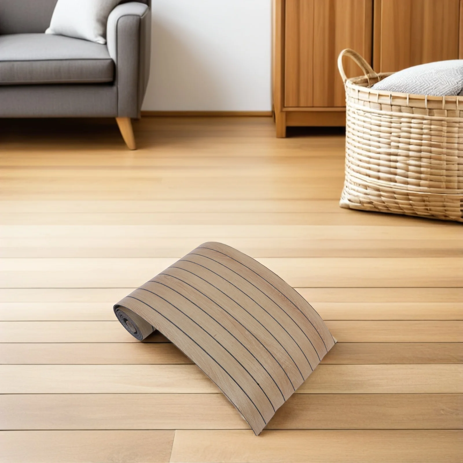 

Waterproof 3D Panels 40Cm X 300Cm Brown Peel Stick Self-Adhesive Coverings Thickened Insulated Wall Stickers For Kitchen