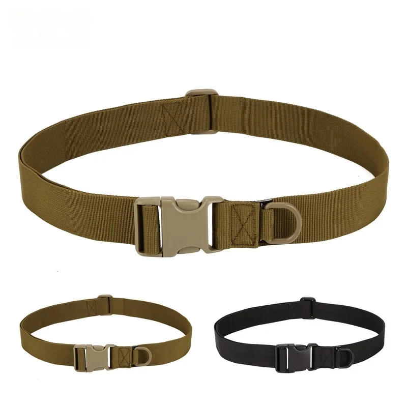 Accessory bag belt Outdoor equipment Simple tactical belt Pants belt Inner belt Wearing accessory bag Cycling strap