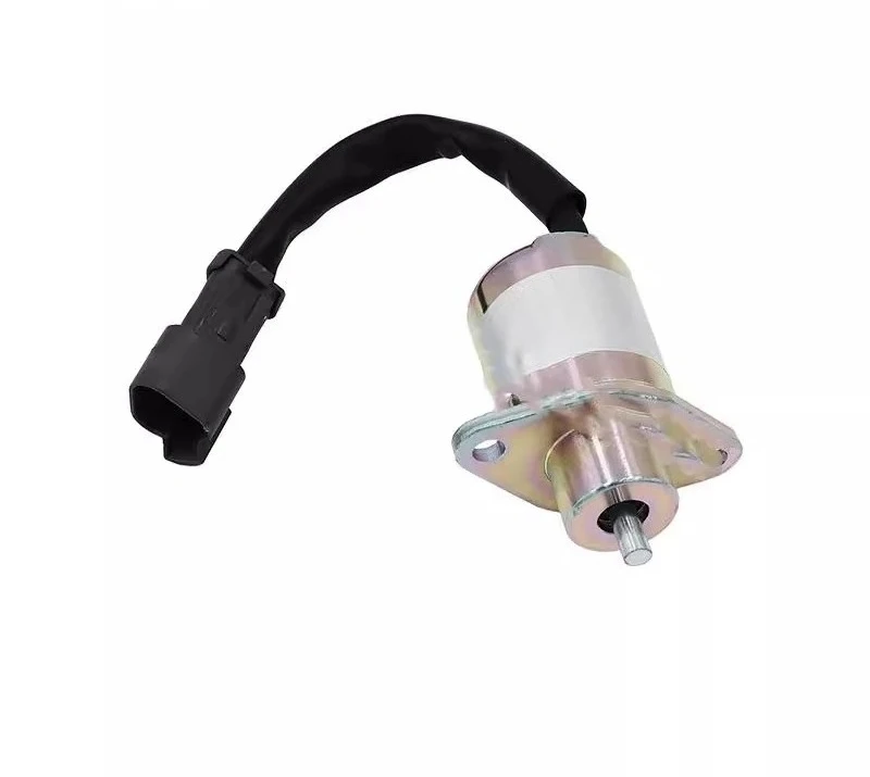 Excavator Parts Engine 2848A275 Flameout Solenoid Valve Stop Switch Assembly 12V