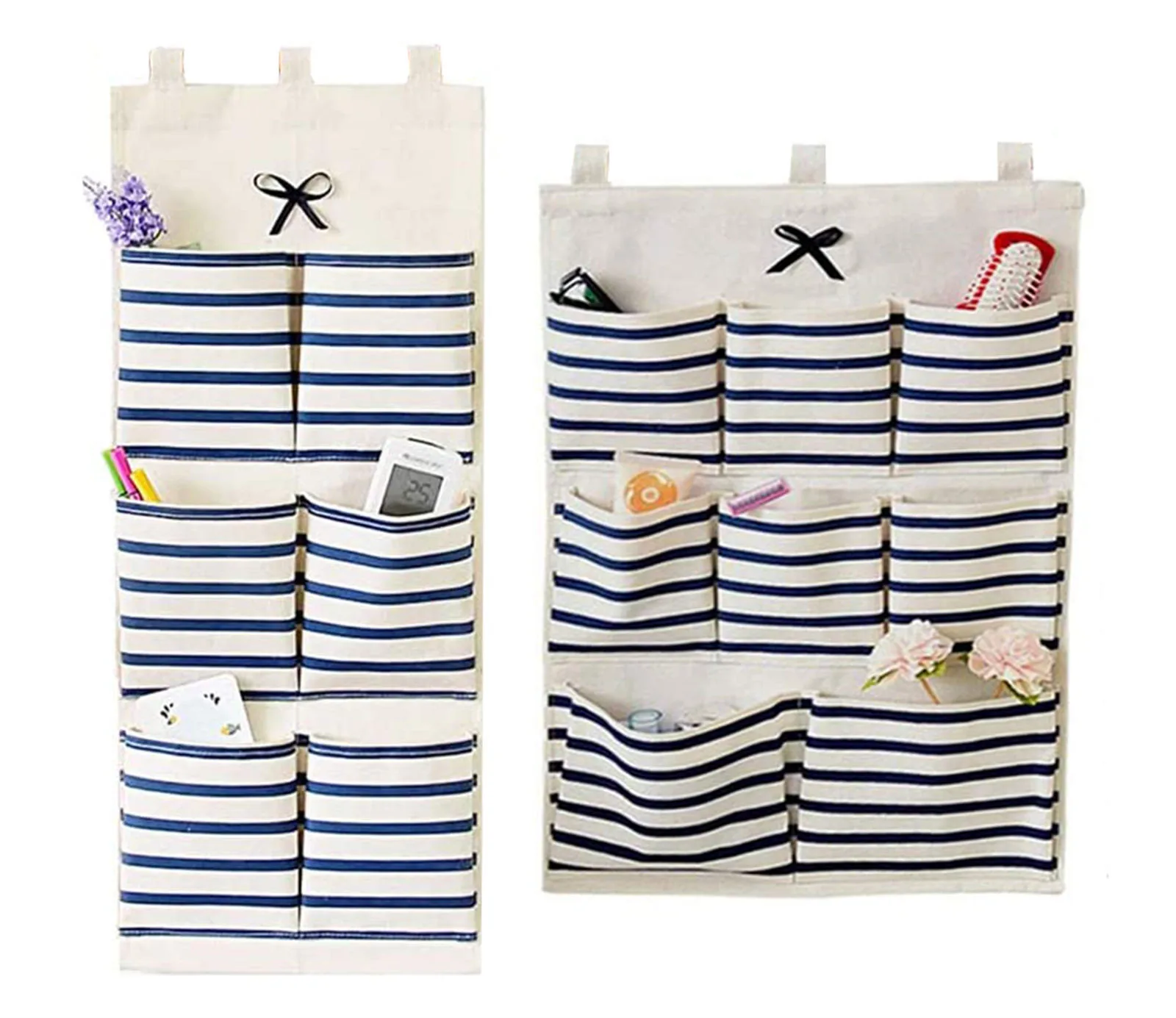 Film Canisters Cotton and Linen Material Self adhesive Hook Rack Home Remote Control Dorm Room Containers