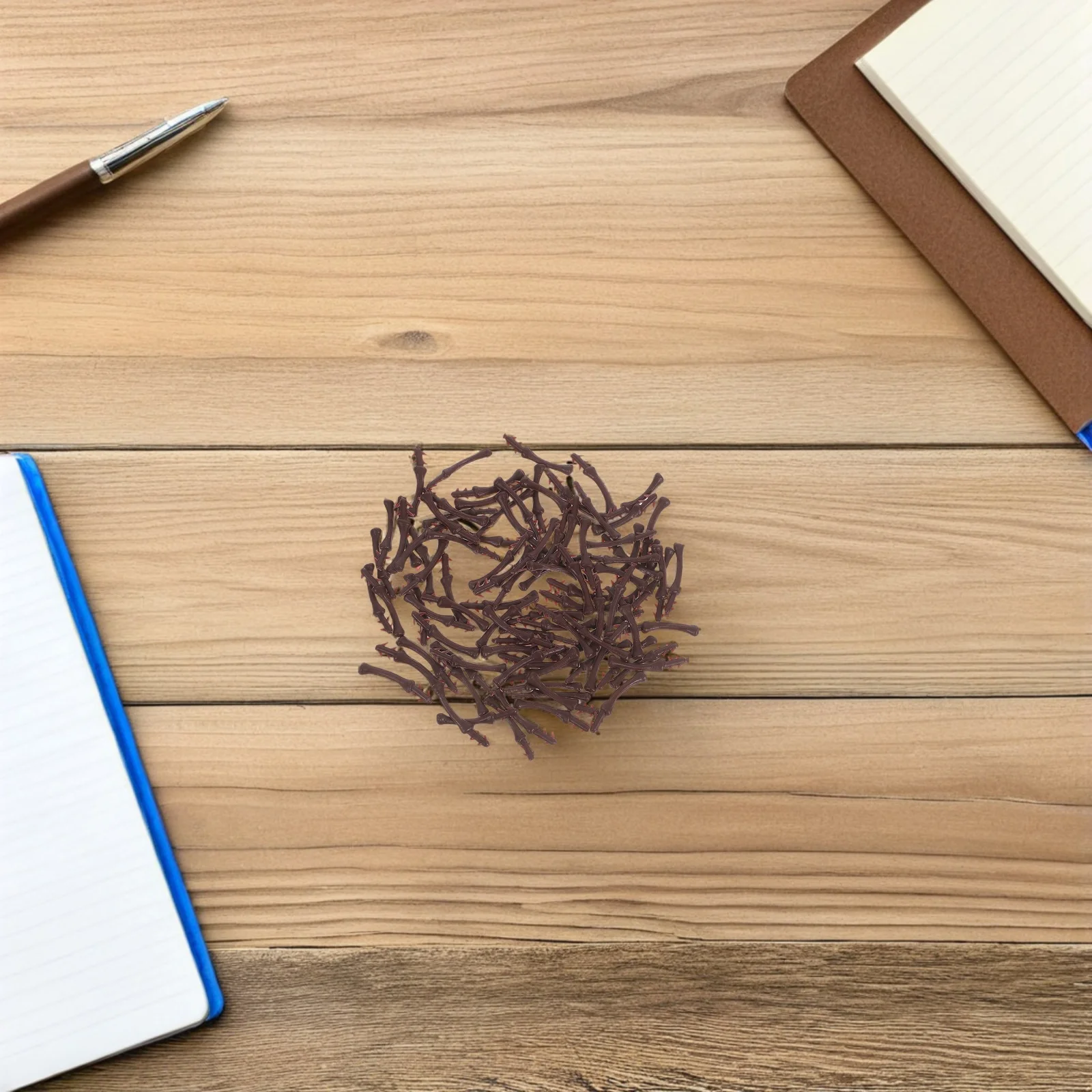 

100Pcs Faux Fruit Stems Authentic Design for DIY Fruit Decoration Kits and Festive Occasions DIY Stem for Fruits