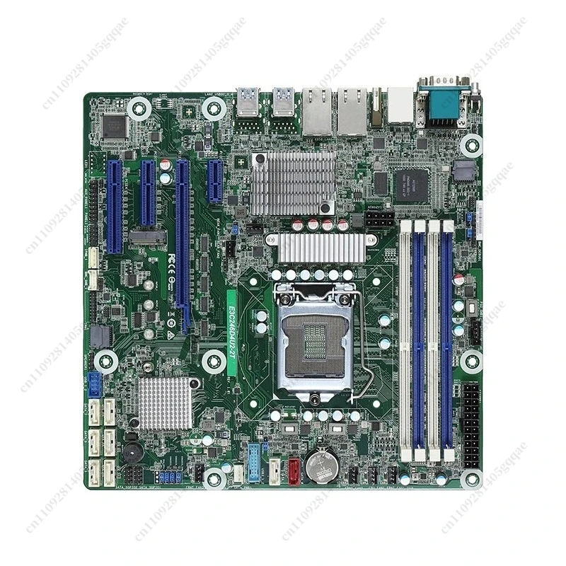 High-end New Main Board E3C246D4U2-2T, MATX, IPMI, Dual Port X 5.50 Million Megabit NAS Preferred