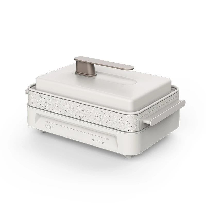 

Multifunctional cooking pot, barbecue machine, hot pot, electric grill pot, barbecue oven, household cooking integrated pot