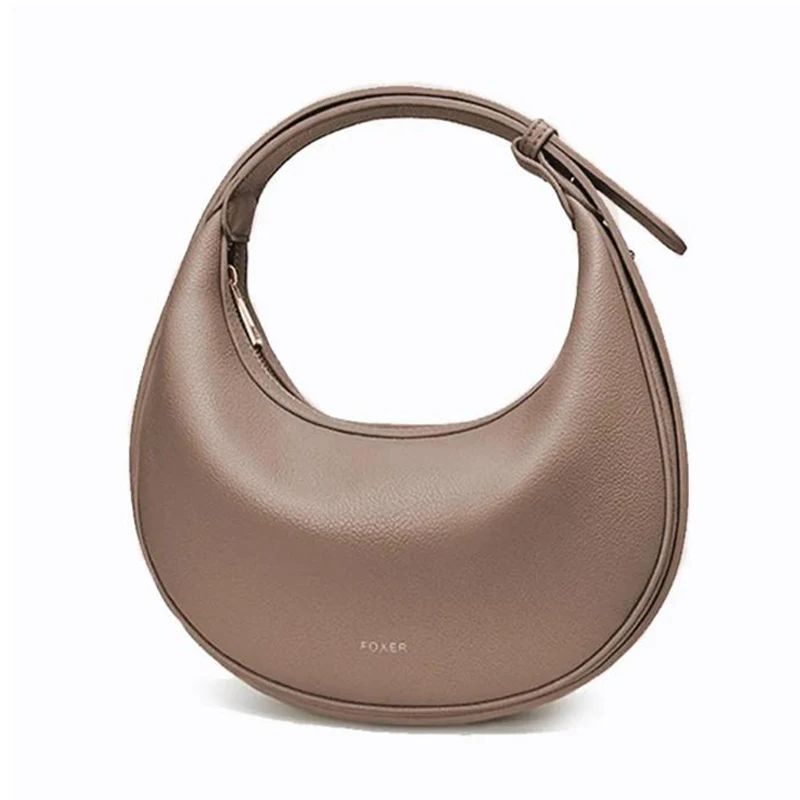 nouveau sac sous le bras en forme de croissant, sac bandoulire minimaliste tendance pour tenue dcontracte quotidienne