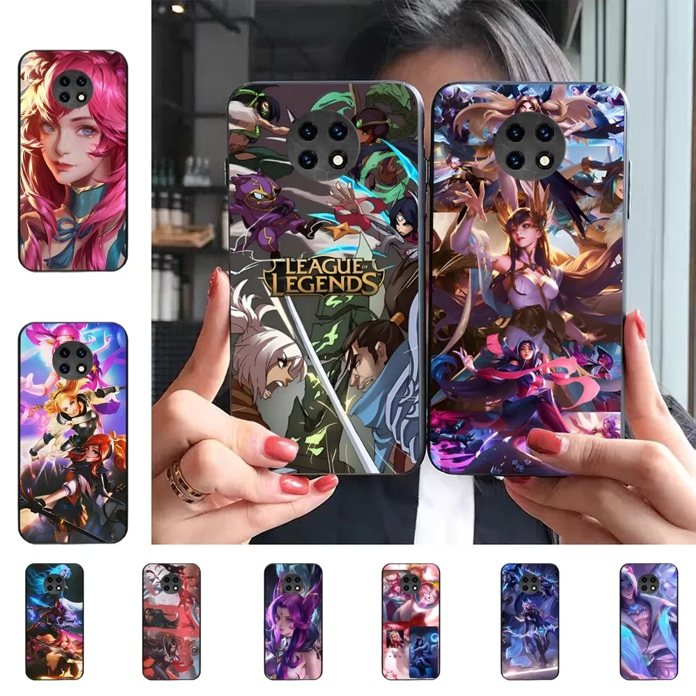 Game League Of L-Legends LOL Phone Case For Redmi 5 6 7 8 9 10 plus pro 6 7 8 9 A GO K20 K30 K40 pro plus F3 Fundas