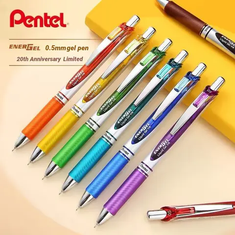 1 st Pentel BLN75 gelpenna 20-årsjubileumspenna med slät och snabbtorkande vattentryck för studenter med 0,5 mm japanskt brevpapper 10 best sales pentelpenna - №5