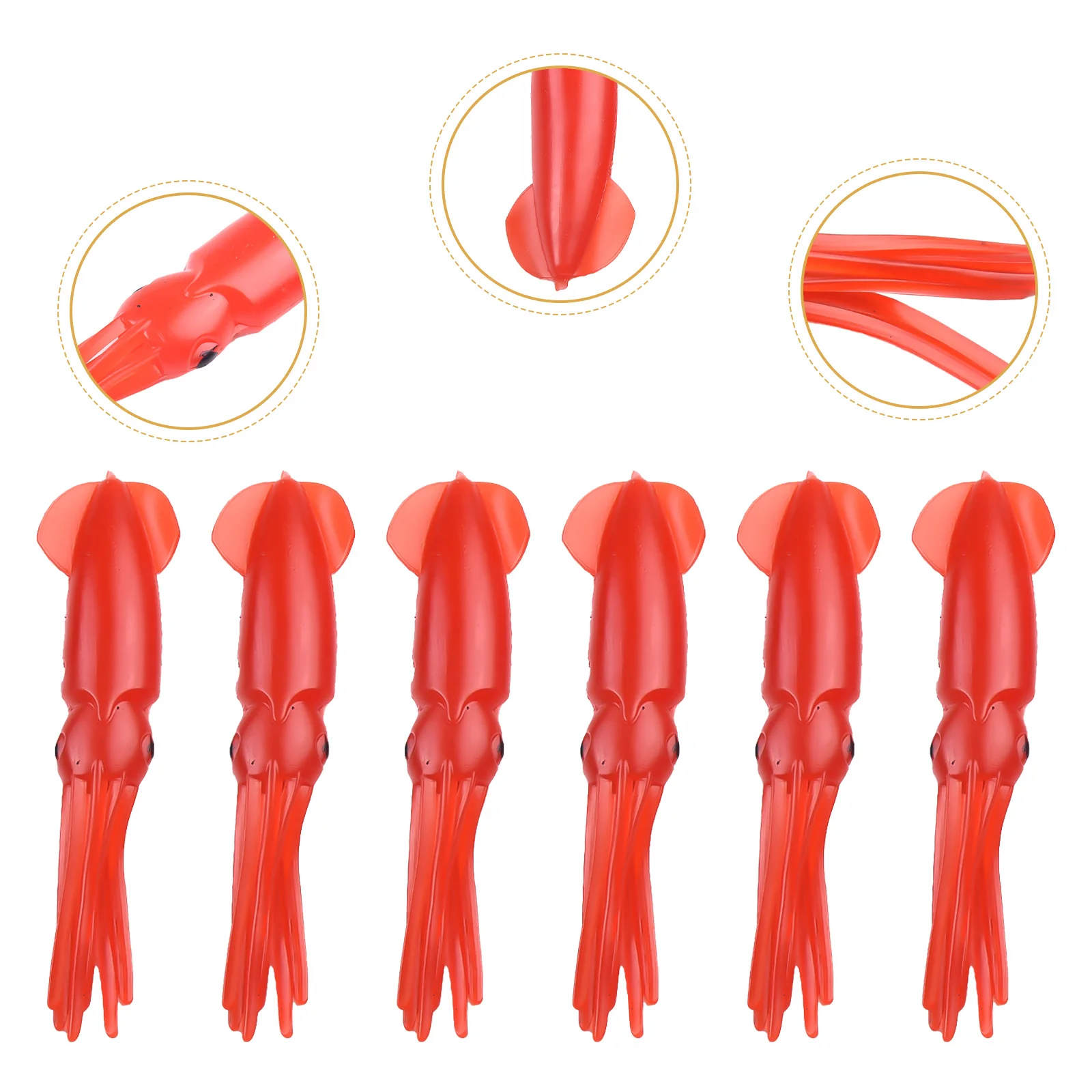 

Tuna Lure Squid Glowing Lure ABS Accessories Baits Crankbaits Fish Fishing Flies Glowings Lures Octopus Fishing