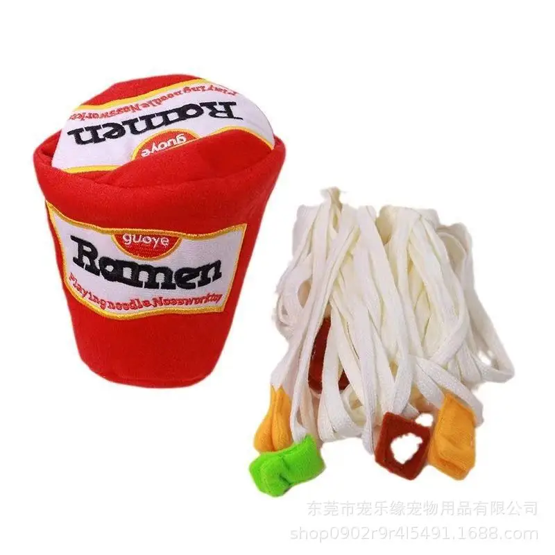 

New Smell Ramen Smell Toys Cute Pet Toy Educational Toys Cat and Dog Universal Dog Supplies