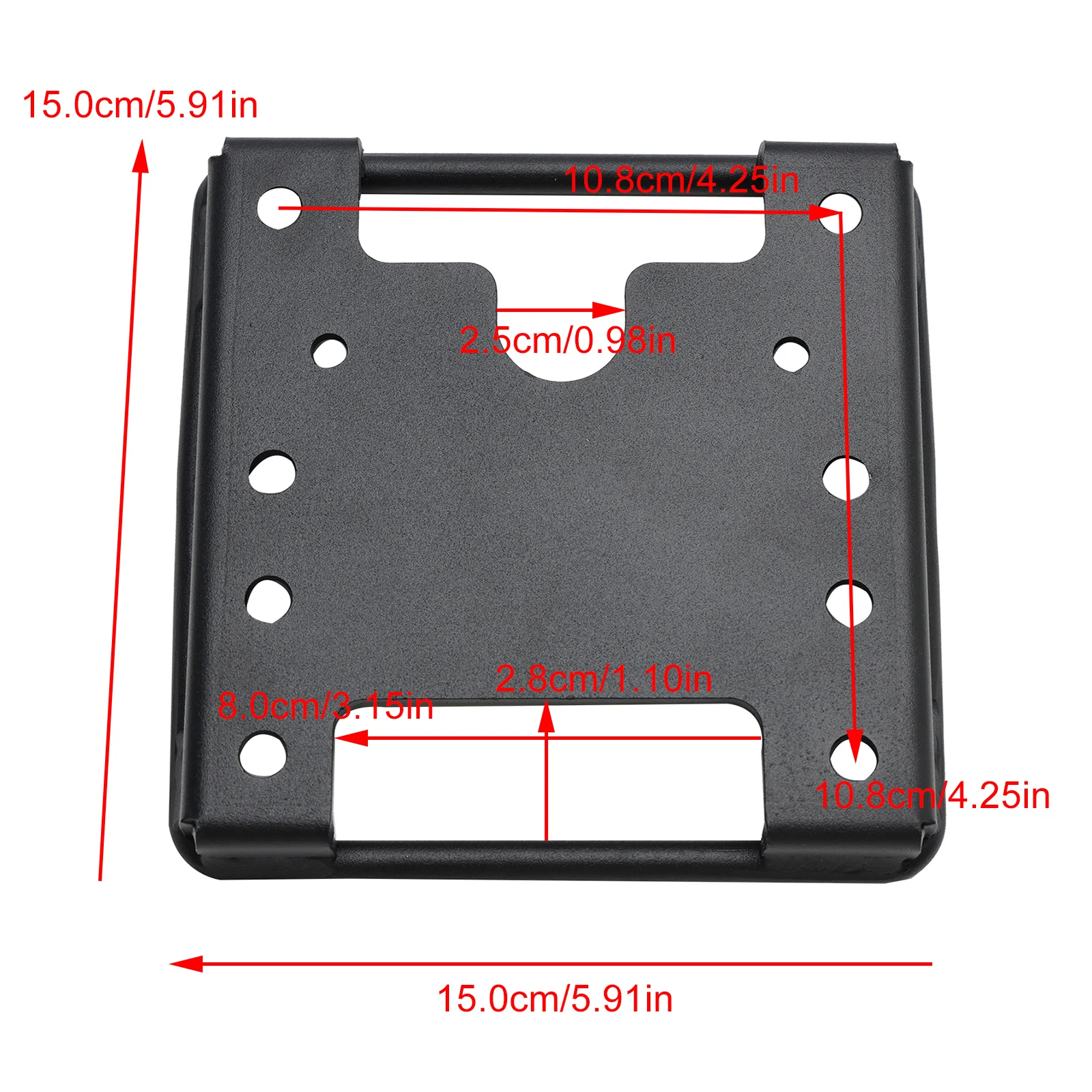 For Starfire Receiver Bracket Identical PF81190 Fits For John Deere ATU Black