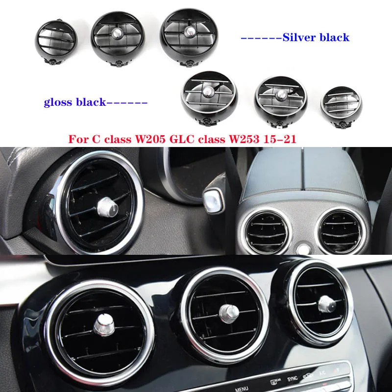 For Mercedes-Benz C-class W205 GLC-class W253 air-conditioning air outlet panel air outlet grille 2015-2021