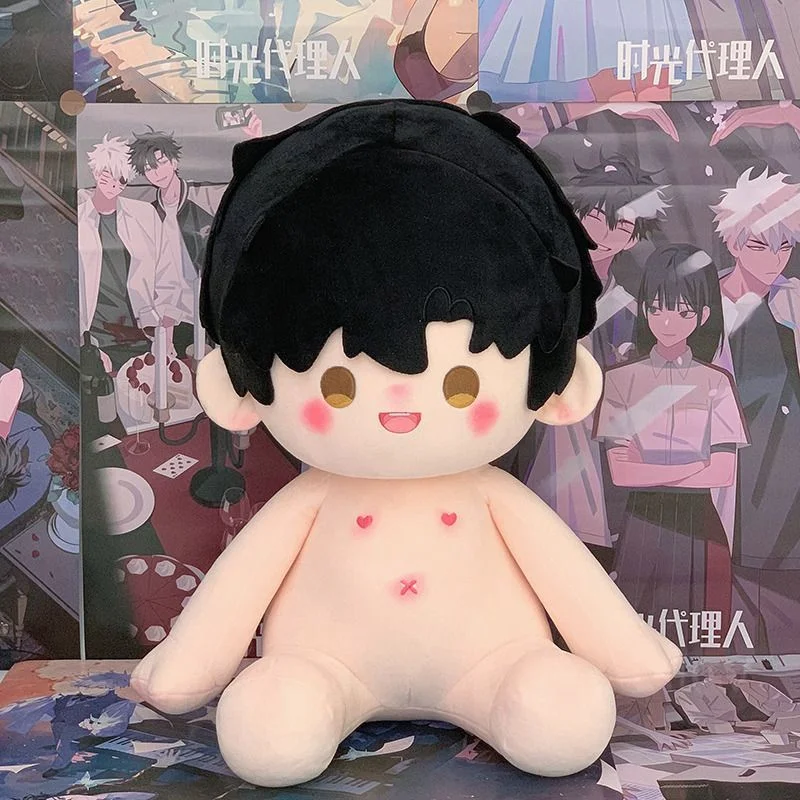 

40CM Link Click Charles Lucas Sitting Posture Attribute Cushion Cartoon Cotton Plush Doll Stuffed Toys Plushie Gift Throw Pillow