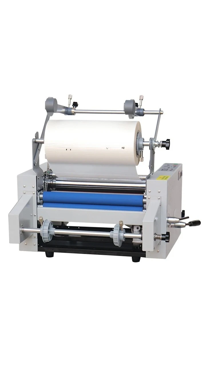 2026-Multifunctional Hot Laminator With Double Knives Anti-curling Belt Feeding Finished Paper Collection Laminating Machine