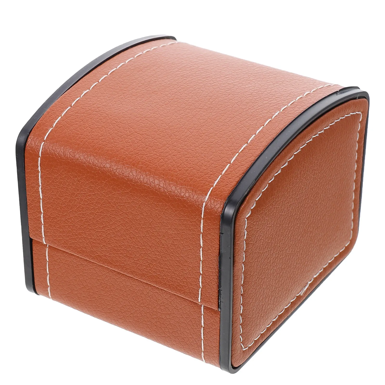 Modern PU Watch Box – Elegant Shockproof & Scratch-Resistant Display Case for Single Watch, Jewelry Storage Gift