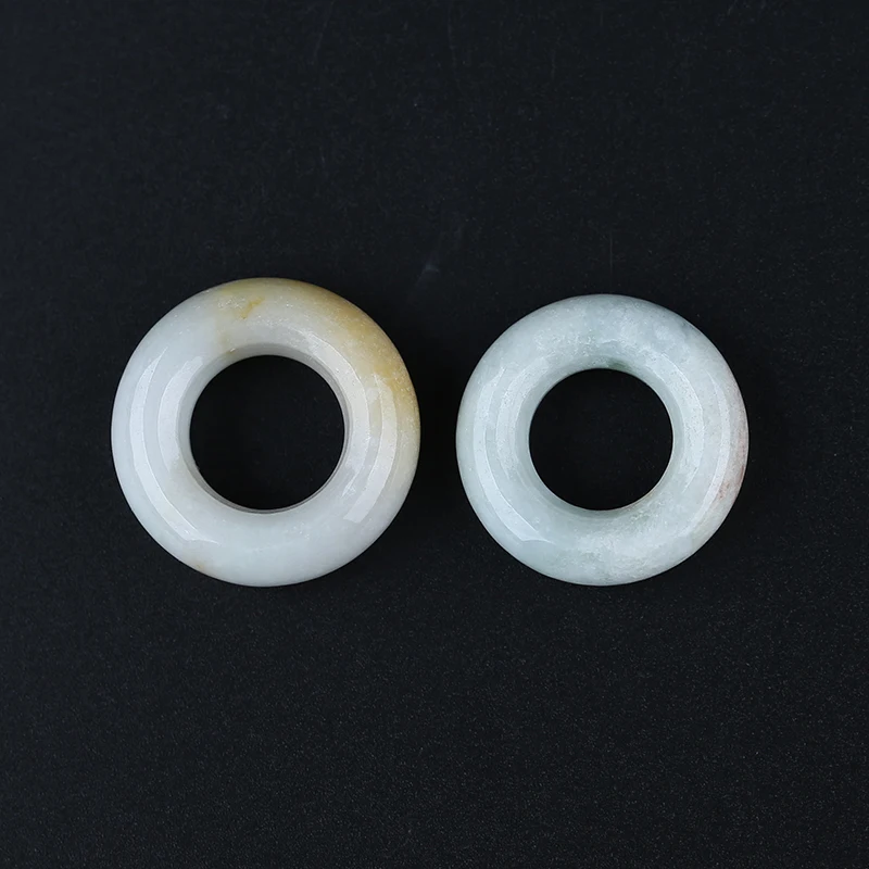 Natural Jadeite Bead Earring Accessories Luxury Sexy Young Girls Fashion Charm Elegant Women Fine Jewelry Gifts 24x8mm 12.5g