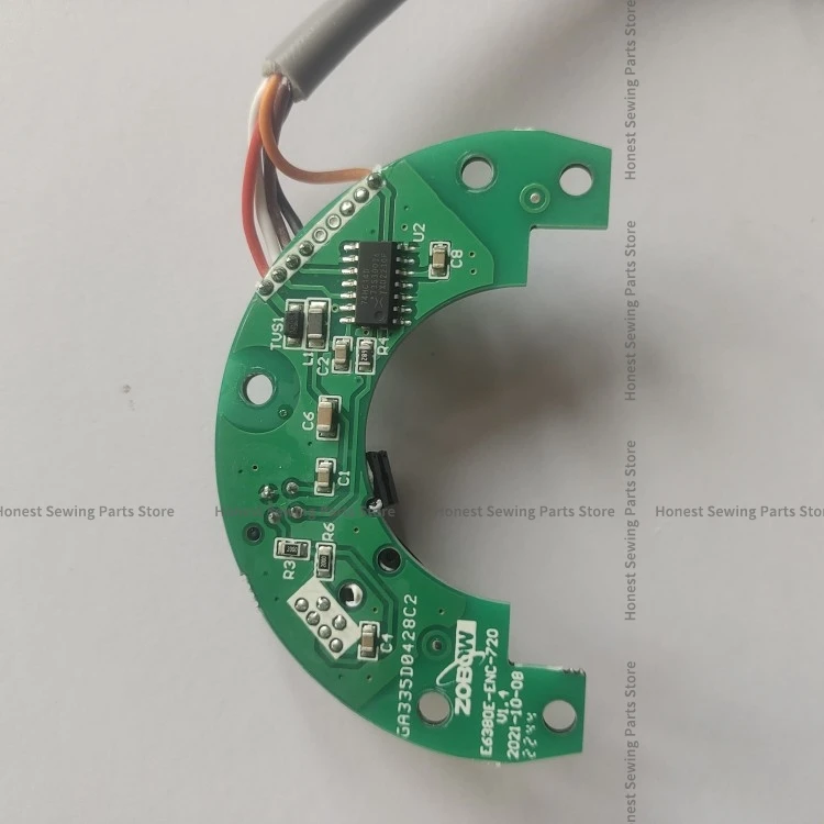 1 قطعة نظام Zhongbang الأصلي محرك التشفير ماكينة خياطة القارئ ل جاك A2s A3b A4b 6380 H5 5559f الكمبيوتر الخياطة الغرز المتشابكة #4