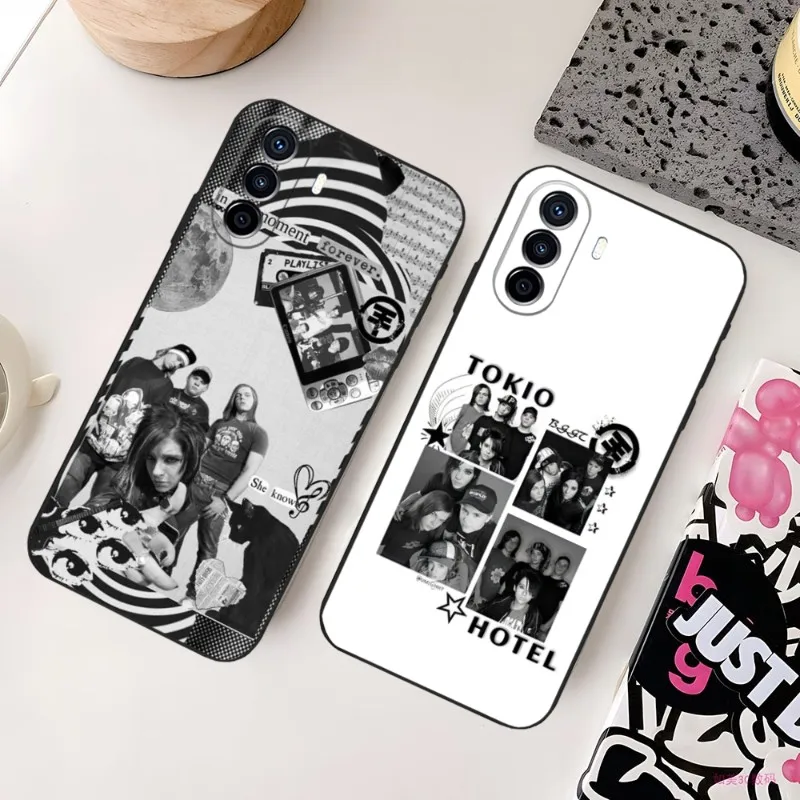 T-tokio Hotel Phone Case For Honor 60 X20 X9 30 10 Pro 20i 70 50 SE V9 X30 V40 V30 V20 X10 Max Cover