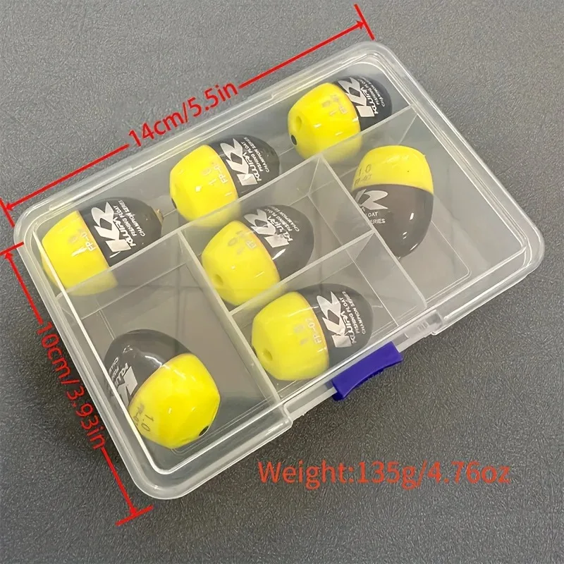 7 Pcs Float Fishing… - image