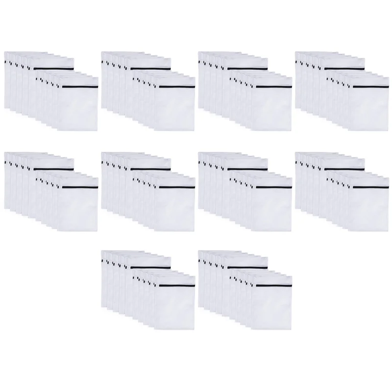 Детали бытовой техники, 100 упаковок мешков для стирки в стиральных машинах, сетчатые мешки для стирки на молнии, мешки для стирки для блузок, бюстгальтеров, чулочно-носочных изделий (50S+