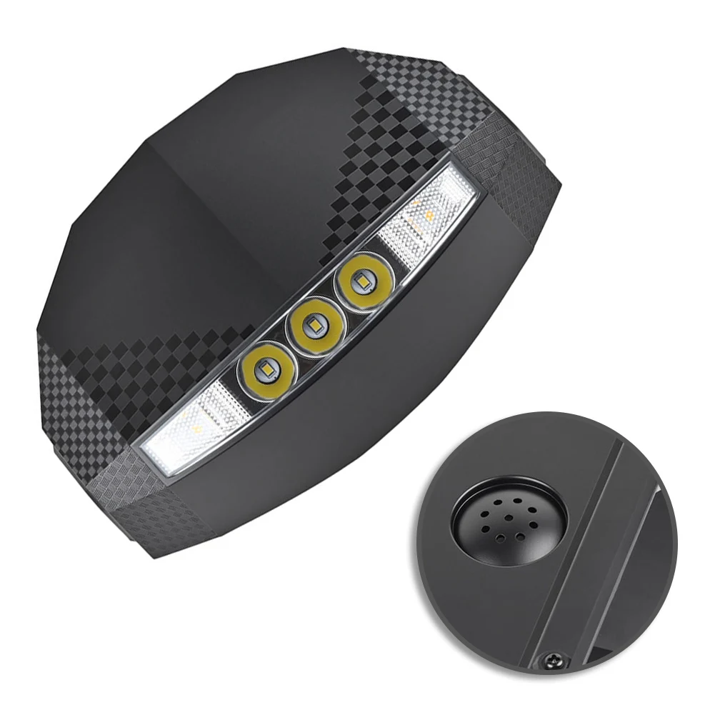 

LED Headlight Assembly For Scooters Electric Bicycle Accessory Turn Signal Assembly Scooter Headlight Night Riding