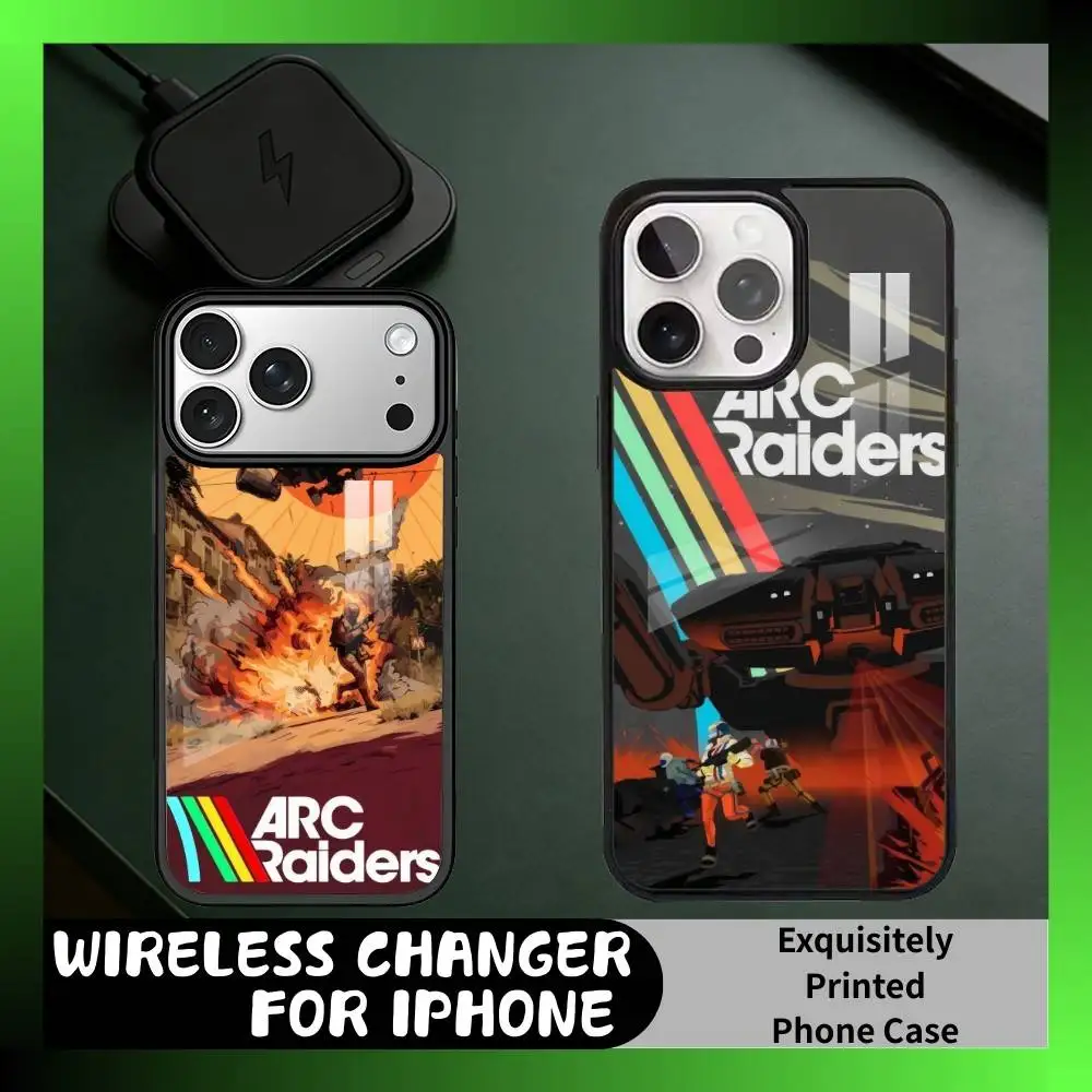 

Game ARC R-Raiders-s Phone Case For iPhone17,16,15,14,13 Plus,Pro Max Magnetic For Magsafe Wireless Charging