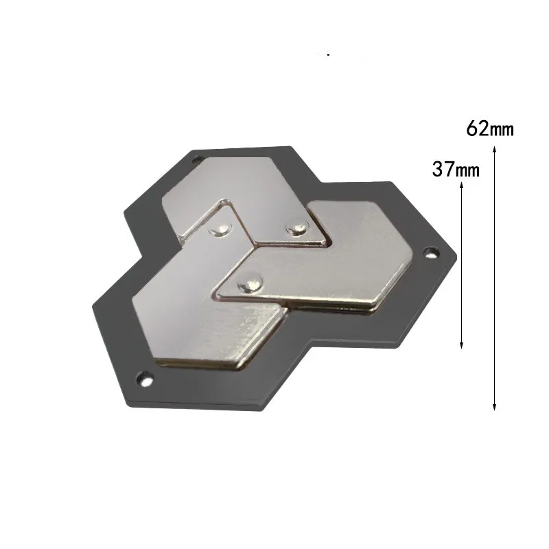 Classic Intelligence Metal Hexagon Puzzle Logic Mind Brain Teasers Puzzles Game for Adults