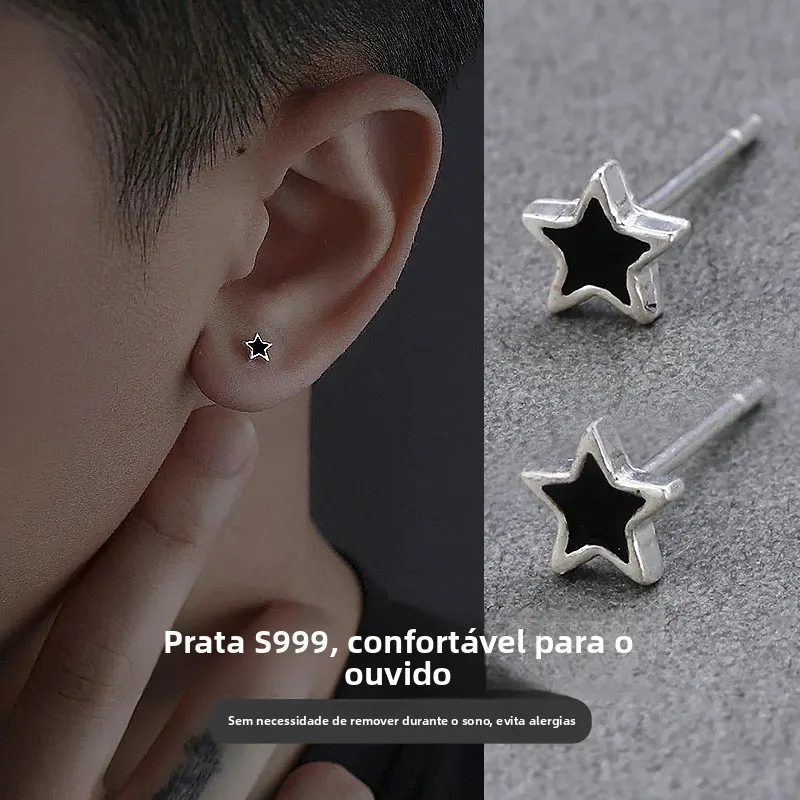 boucles-d'oreilles-etoile-a-cinq-branches-en-argent-pur-999-bijoux-tendance-clous-d'oreilles-cool-et-elegants-de-haute-qualite