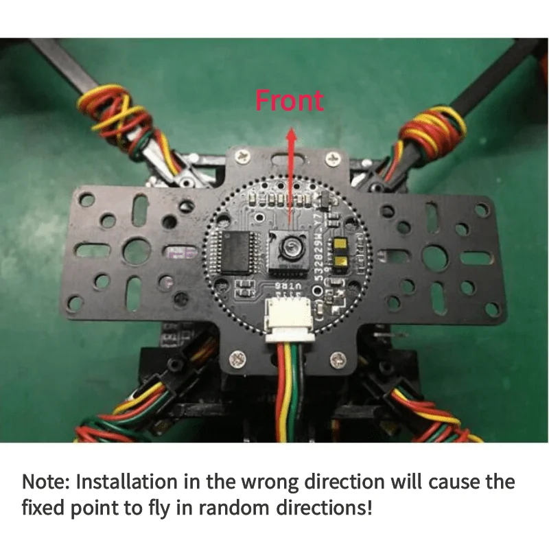 وحدة التدفق البصري pmw3901 ، نقطة ثابتة vl53l1x وحدة قياس الليزر أربعة محاور ، التحكم في الطيران ، لتقوم بها بنفسك