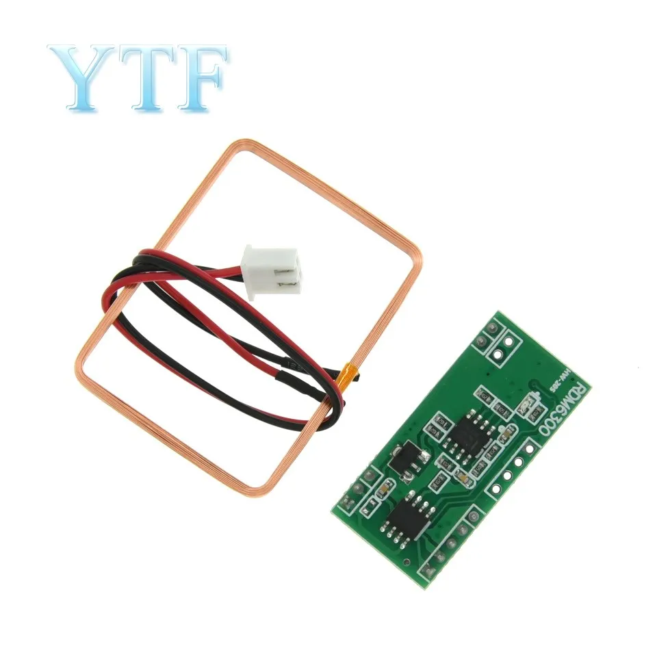 125 KHZ EM4100 RFID Card Read Module Board RDM630 UART Compatible 38.5mmx19mmx9mm Modules