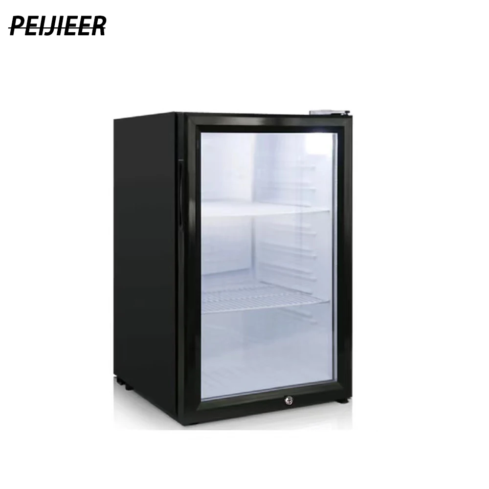 hot sale glass door room hotel refrigerator fridge freezer